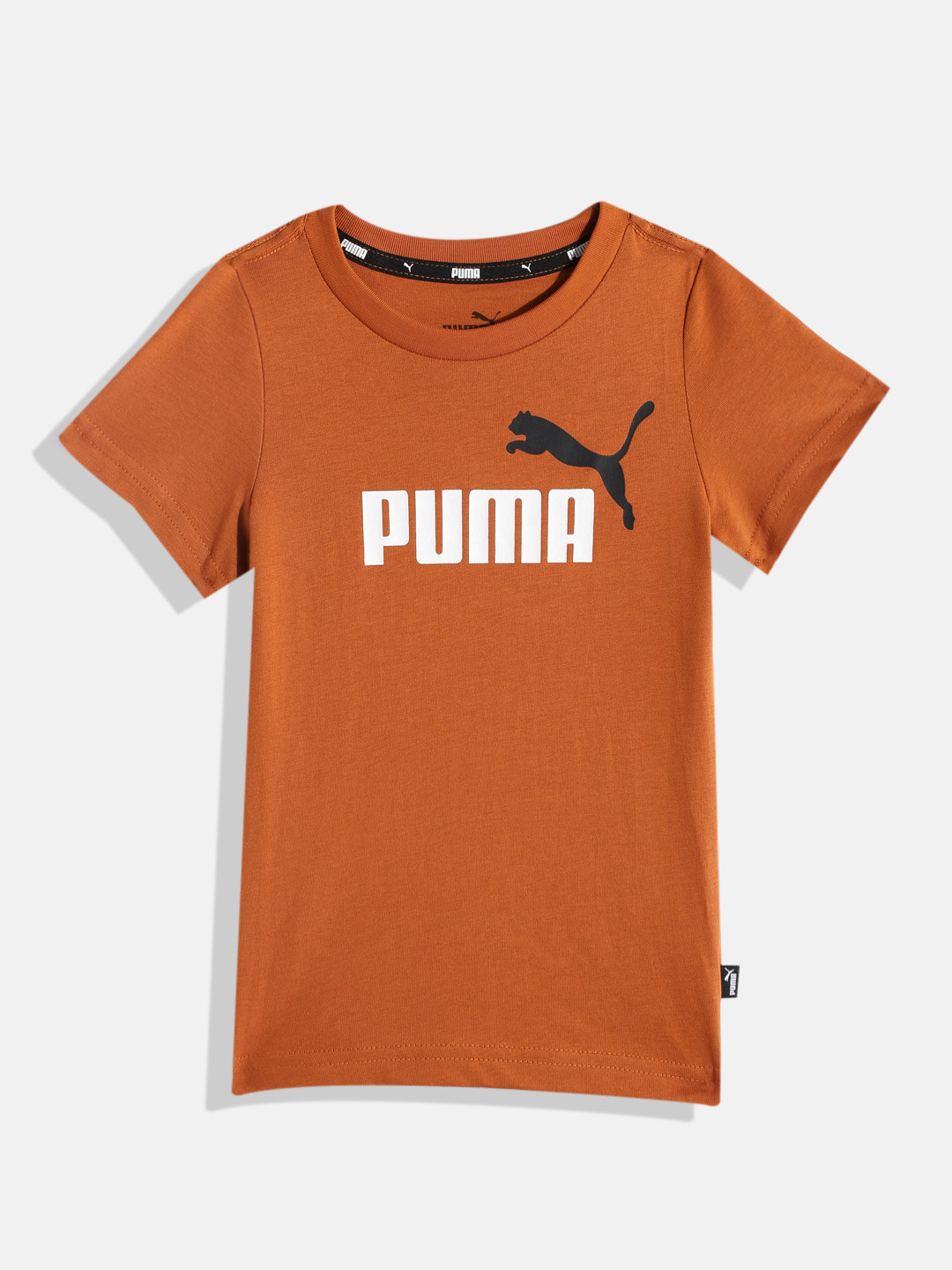 Buy Puma Boys Essentials Brand Logo Printed Pure Cotton T Shirt