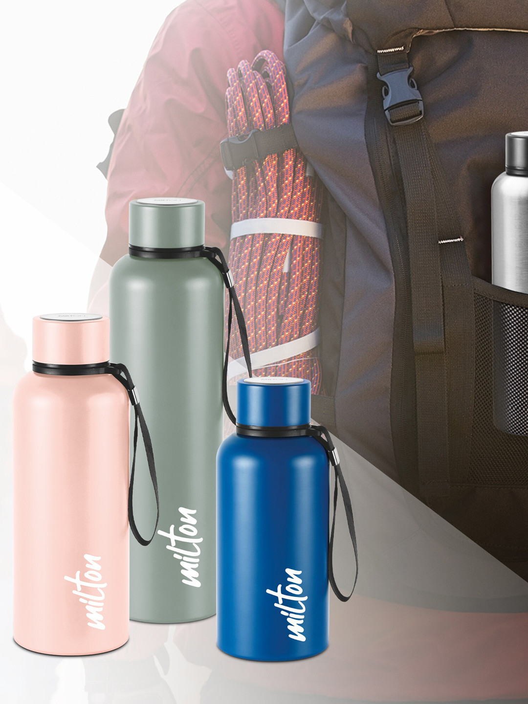 Buy Milton Black Aura 750 Thermosteel Bottle 750 Ml Water Bottle for Unisex 19987880 Myntra