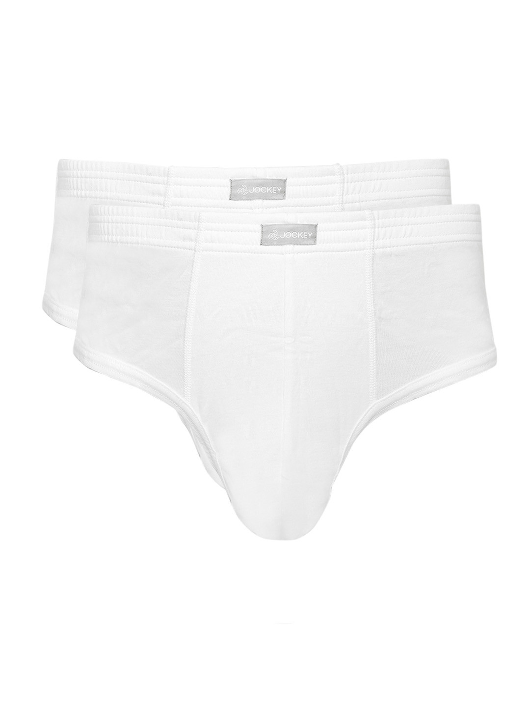 Buy Jockey Men Set Of 2 White Briefs 1009 0205 ECWHT Briefs for Men
