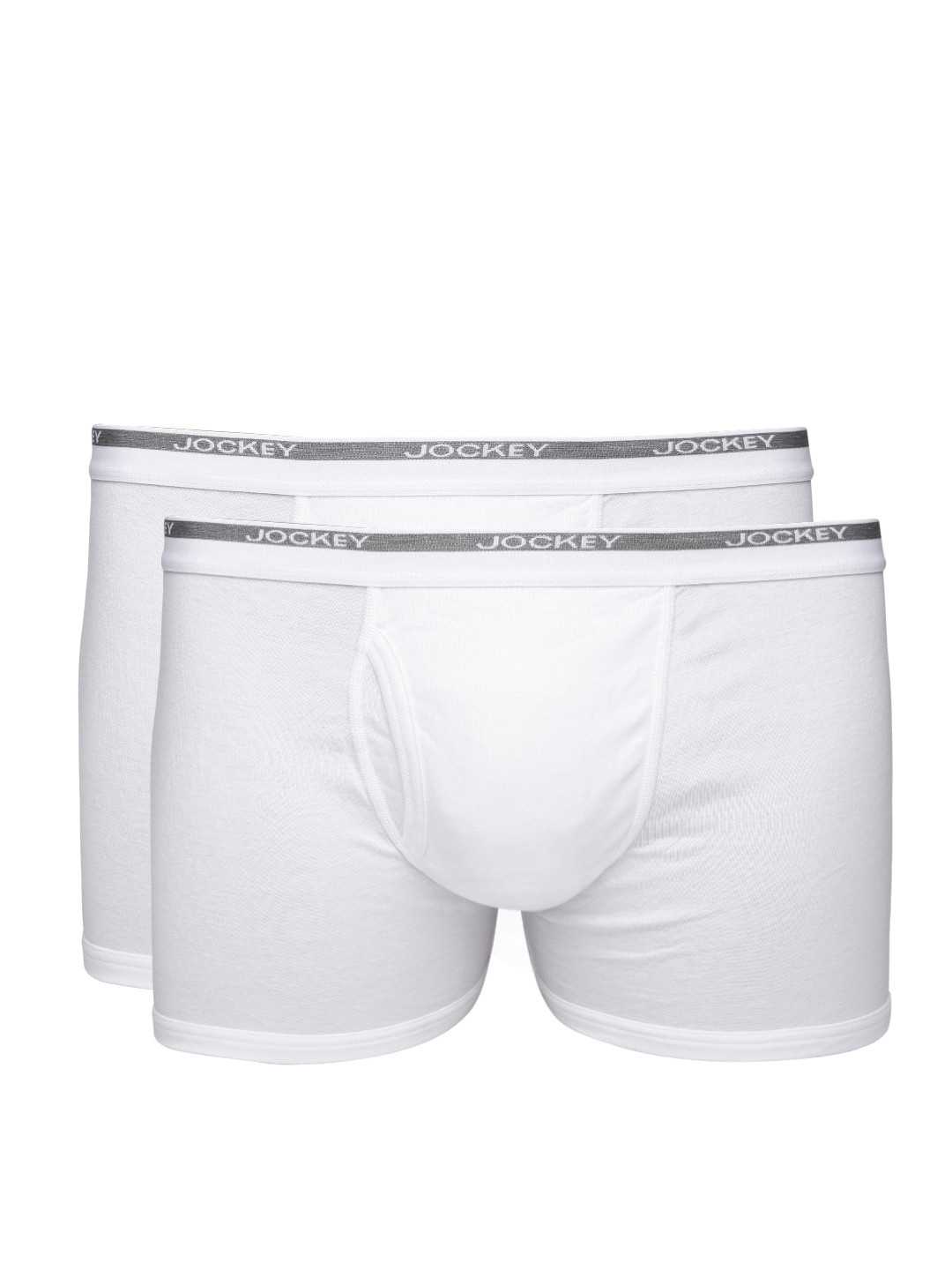 Buy Jockey Men Pack Of 2 White Boxer Briefs 8009 0205 Briefs for Men