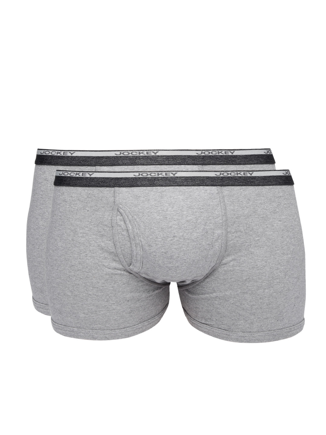 Buy Jockey Men Pack Of 2 Grey Melange Boxer Briefs 8009 0205 Briefs