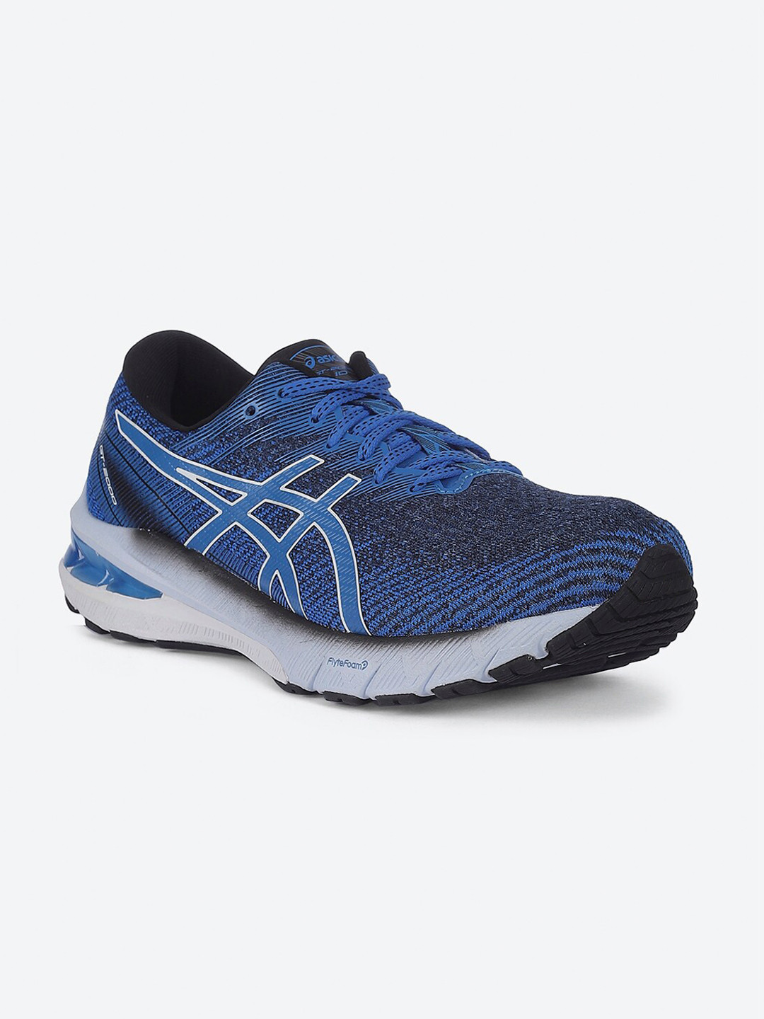 mens blue asics running shoes