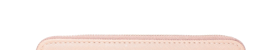 Buy Lisa Haydon For Lino Perros Women Pink Solid Zip Around Wallet ...