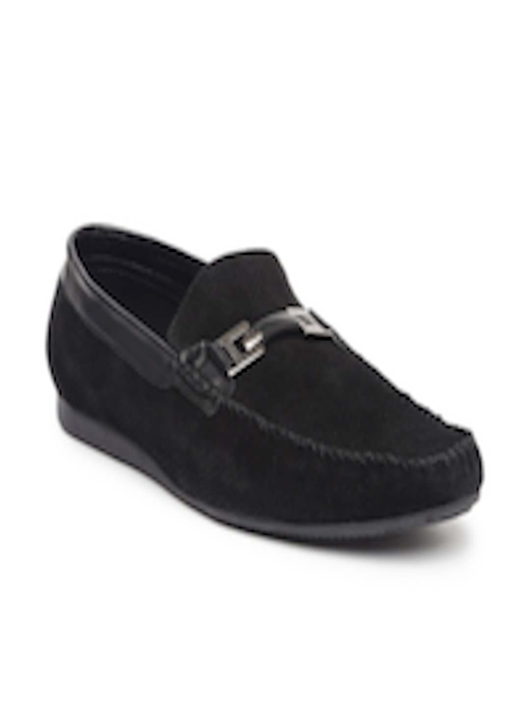 Buy San Frissco Men Black Suede Loafers - Casual Shoes for Men 2001022 ...