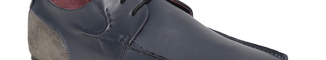 Buy Woodland Men Navy Leather Derbys - Casual Shoes for Men 2003057 ...