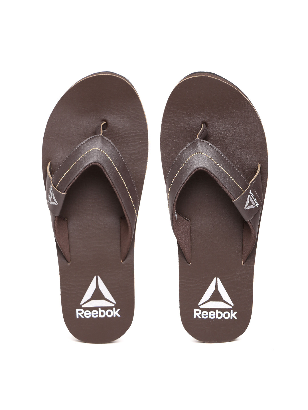 Buy Reebok Men Coffee Brown Jojo Flip Flops - Flip Flops for Men 2003502 | Myntra