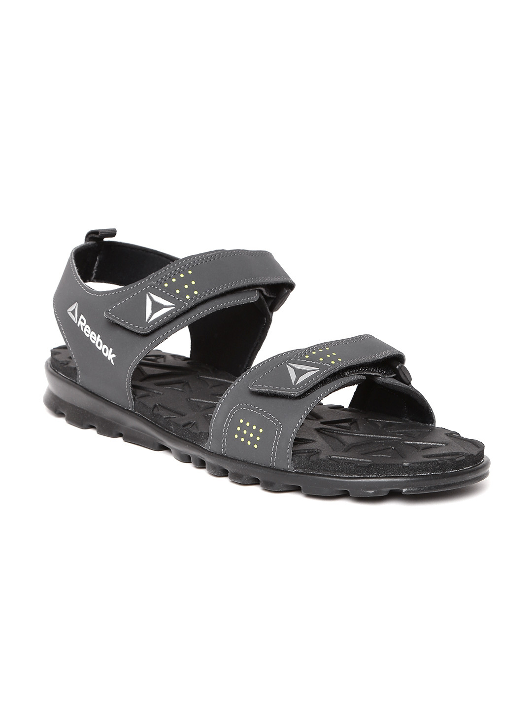 Buy Reebok Men Charcoal Grey Royal Flex Sports Sandals Sports Sandals