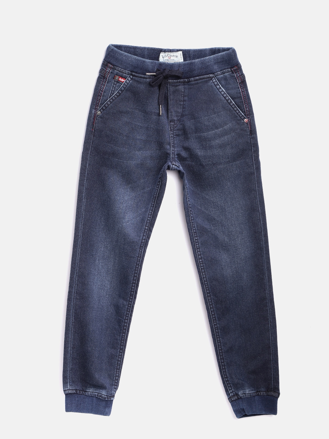 lee cooper denim joggers