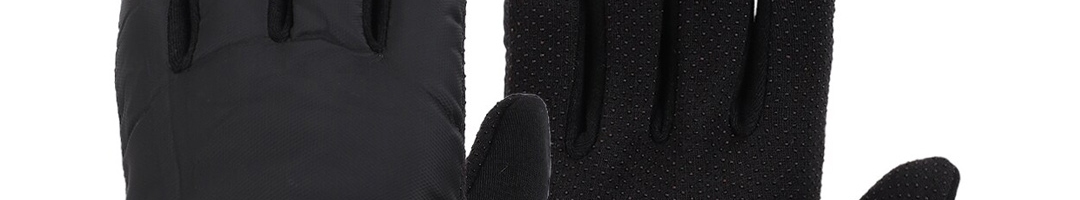 Buy ELLIS Unisex Black Solid Acrylic Hand Gloves - Gloves for Unisex ...