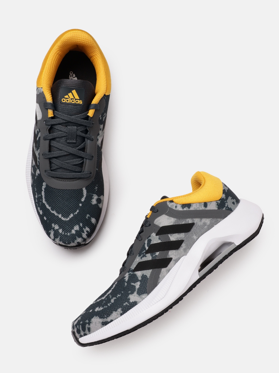 Buy ADIDAS Men Abstract Printed Duvento Running Shoes - Sports Shoes ...