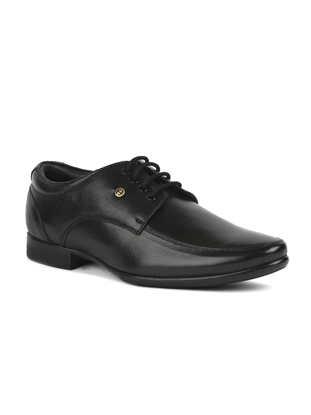 Buy Liberty Men Black Solid Formal Shoes Formal Shoes For Men 20073116 Myntra 8295