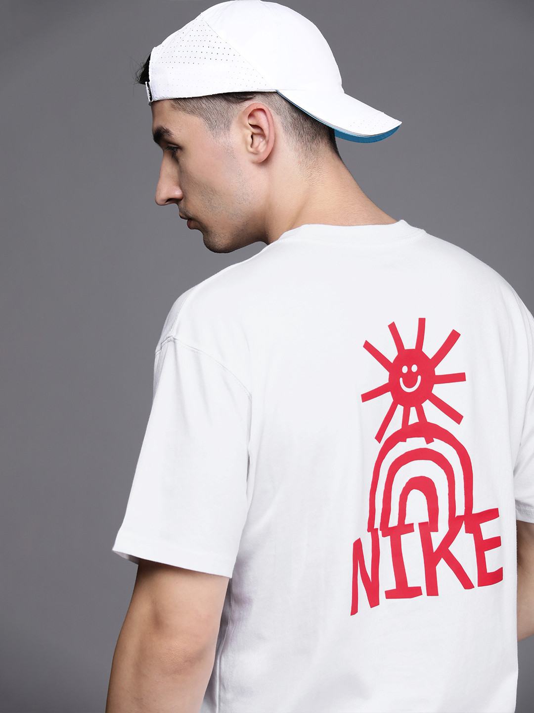 mens nike logo t shirt