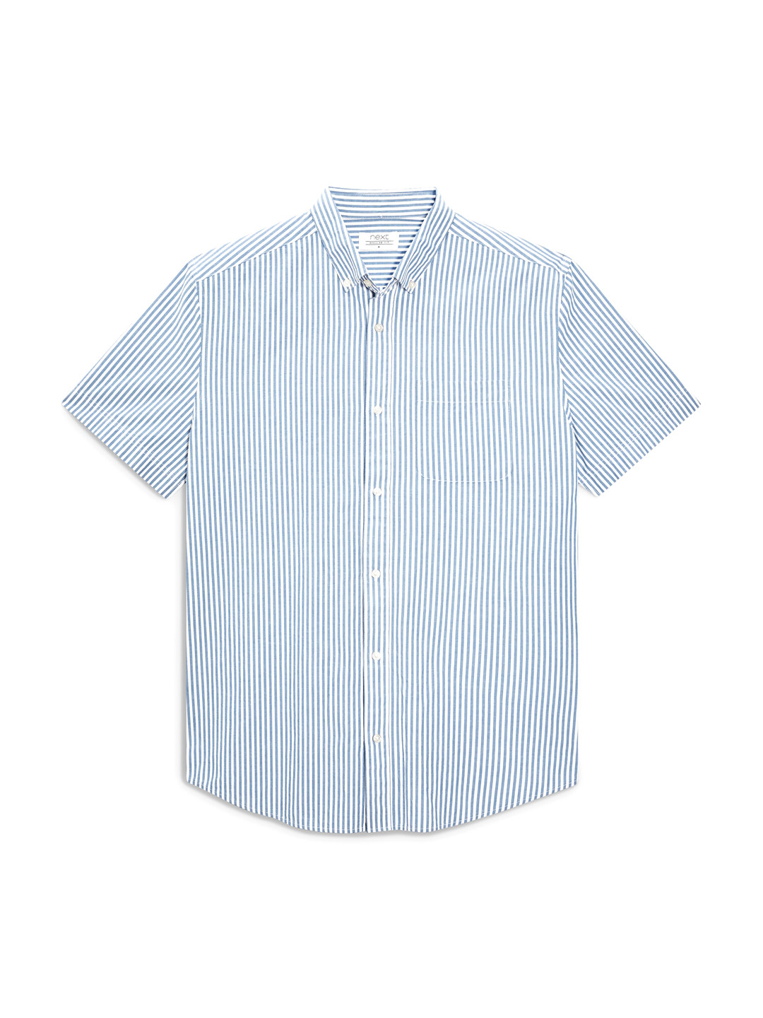 Buy Next Men Blue & White Regular Fit Striped Casual Shirt Shirts for Men 2007488 Myntra