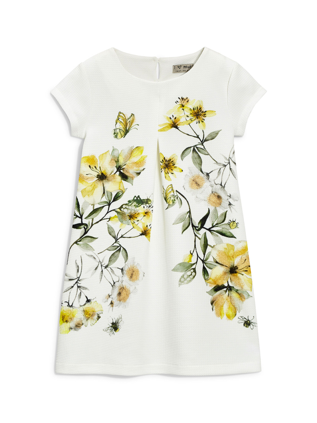 Chloé - Teen Girls White Cotton Jersey Dress