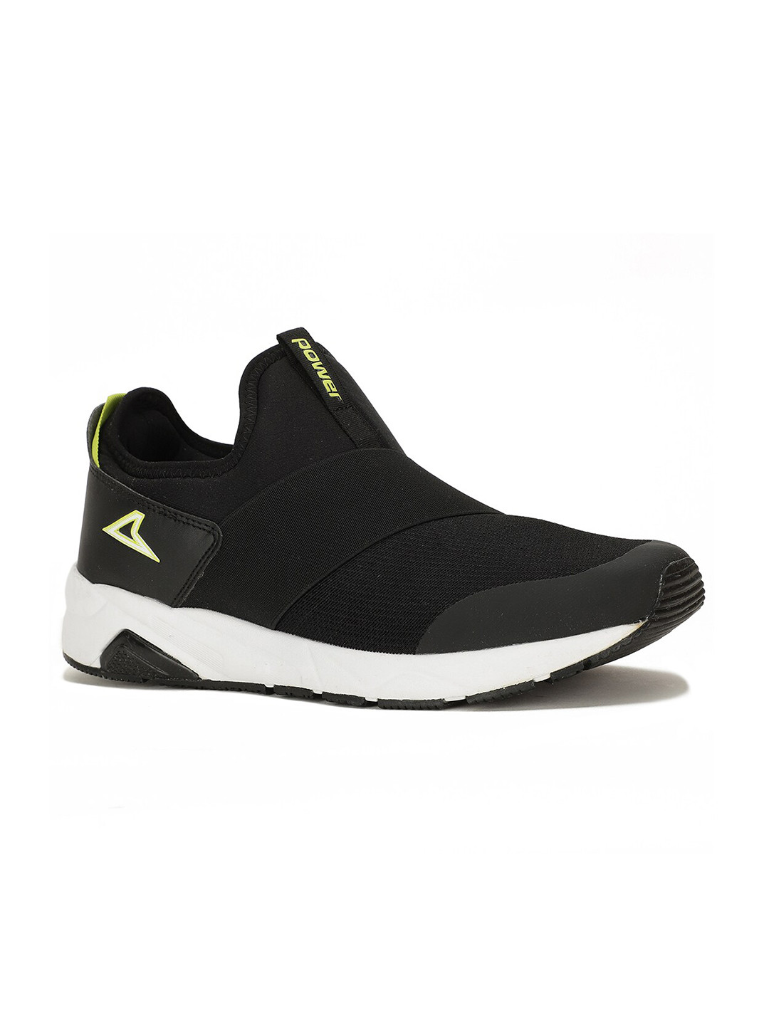 Buy Power Men Black Mesh Walking Non Marking Shoes Sports Shoes for