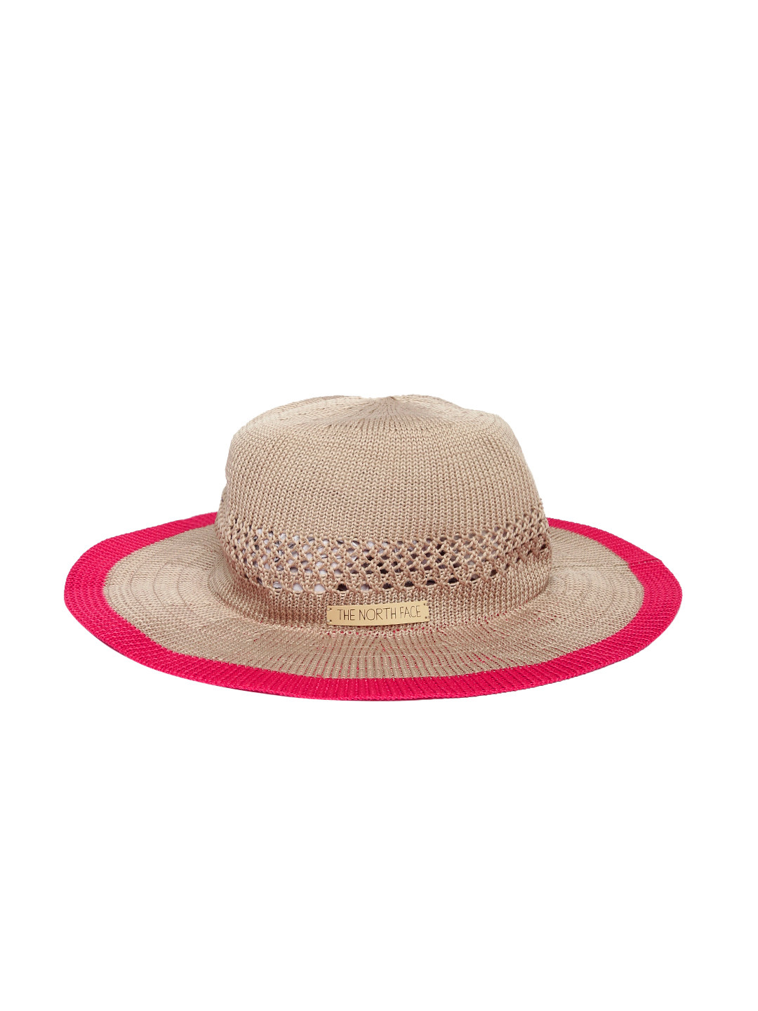 Buy The North Face Women Beige & Pink Packable Panama Hat Hat for