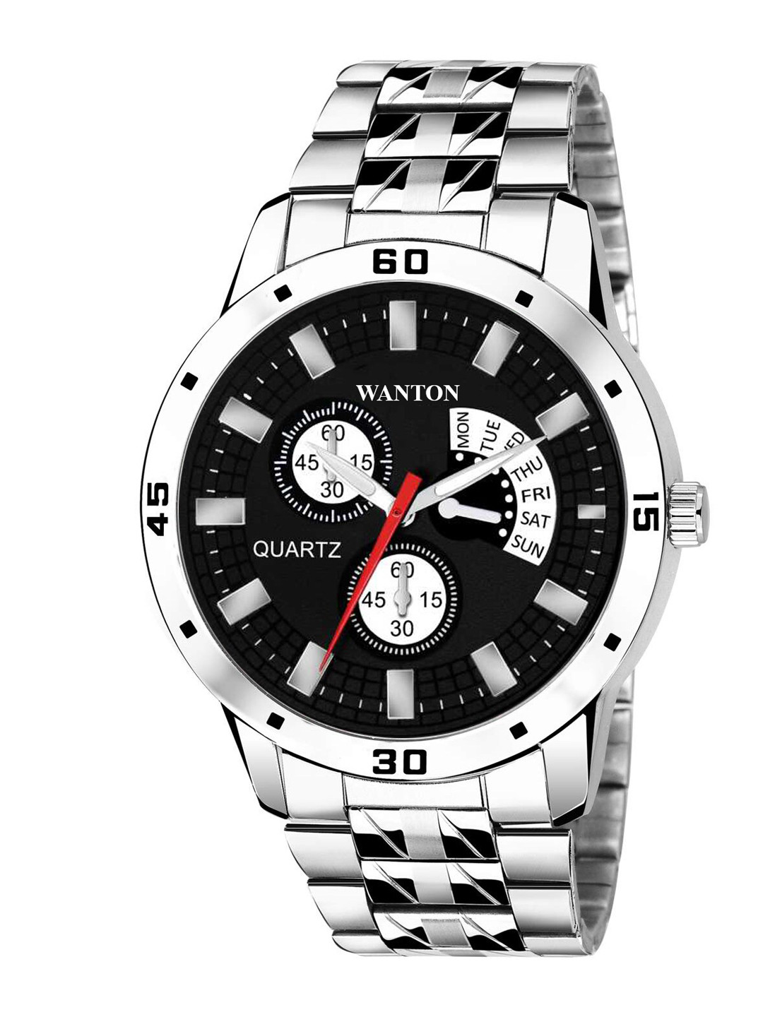 Wanton Watch Buy WANTON Men Stainless Steel Bracelet Style Straps Analogue Watch BR ...