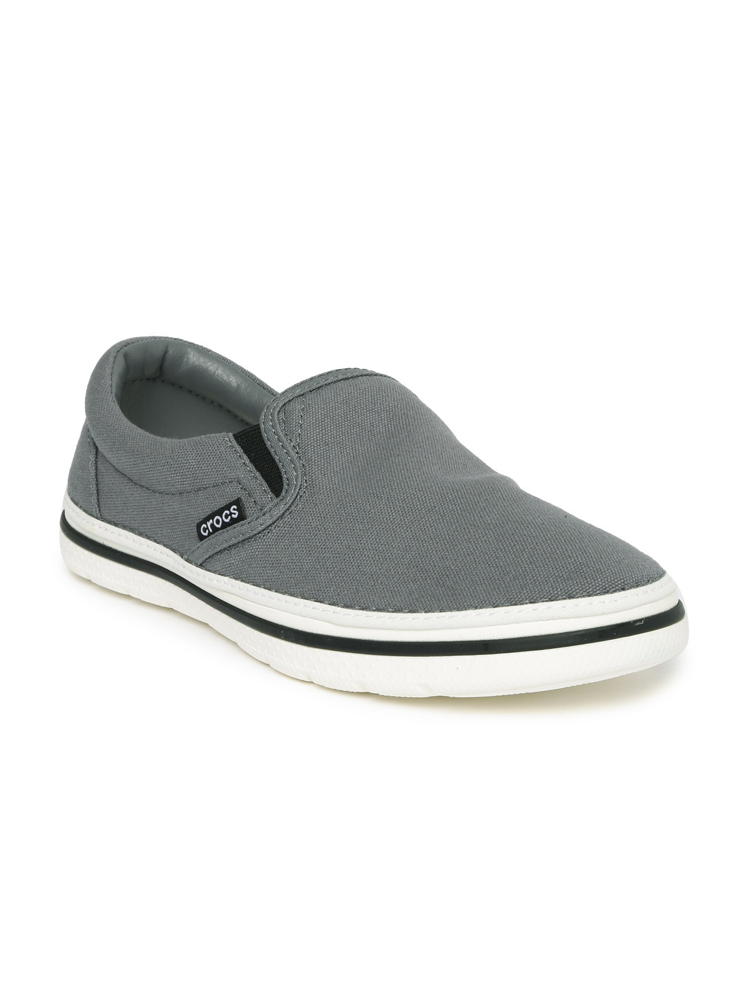 grey men crocs