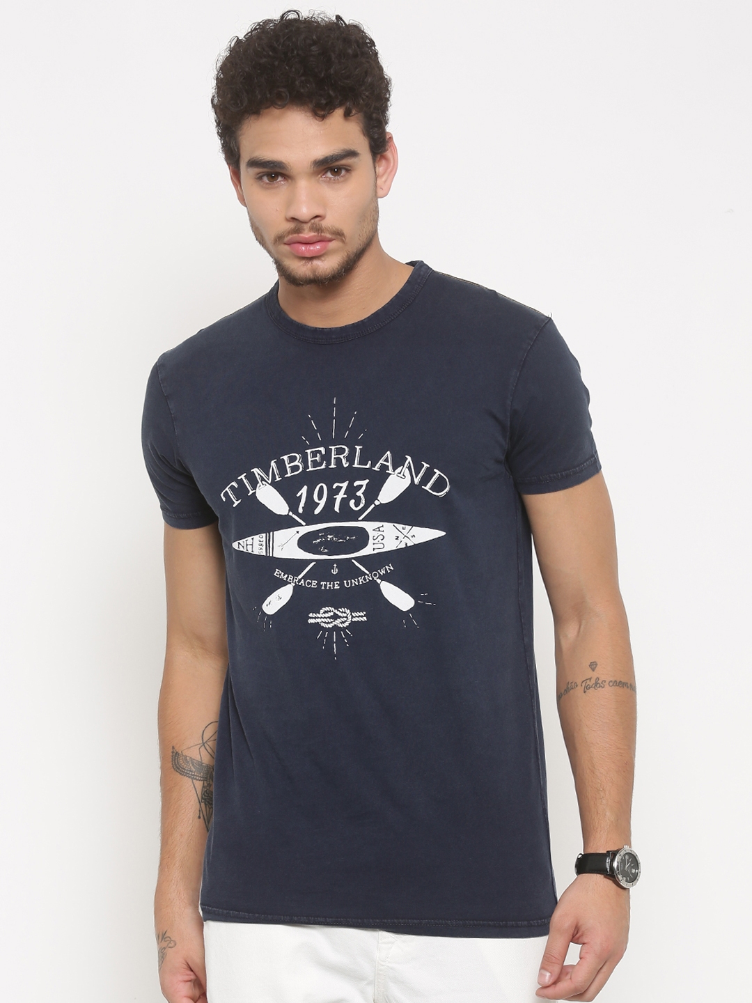 timberland collar t shirt