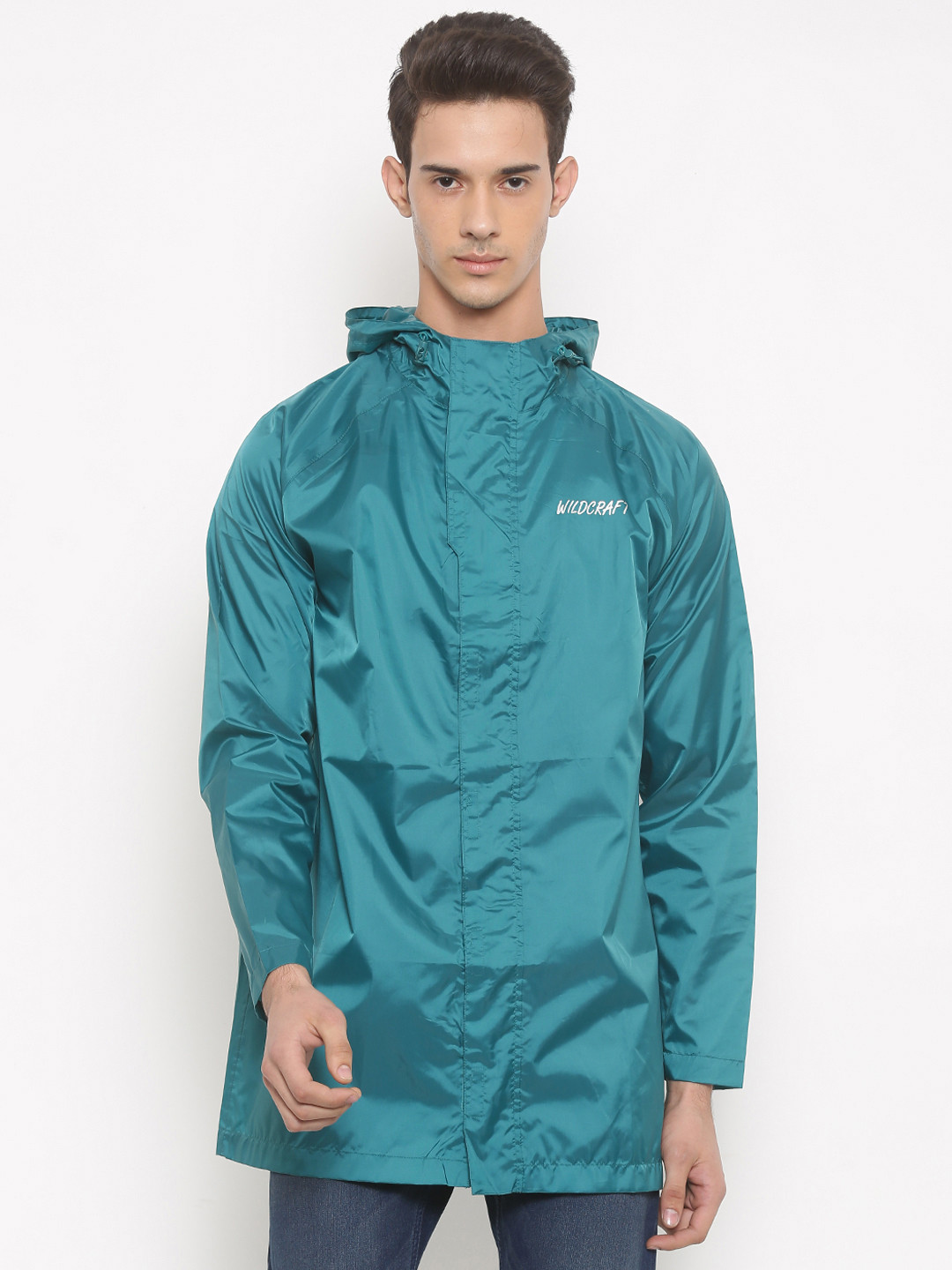 Buy Wildcraft Teal Blue Waterproof Rain Coat 02 Rain Jacket for Men 2009173 Myntra