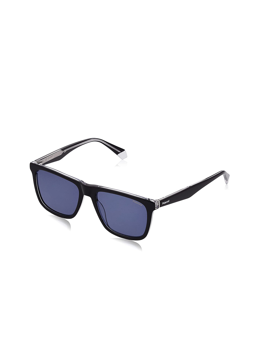 Buy Polaroid Unisex Square Sunglasses PLD 2102/S/X 7CS 55C3 Blue