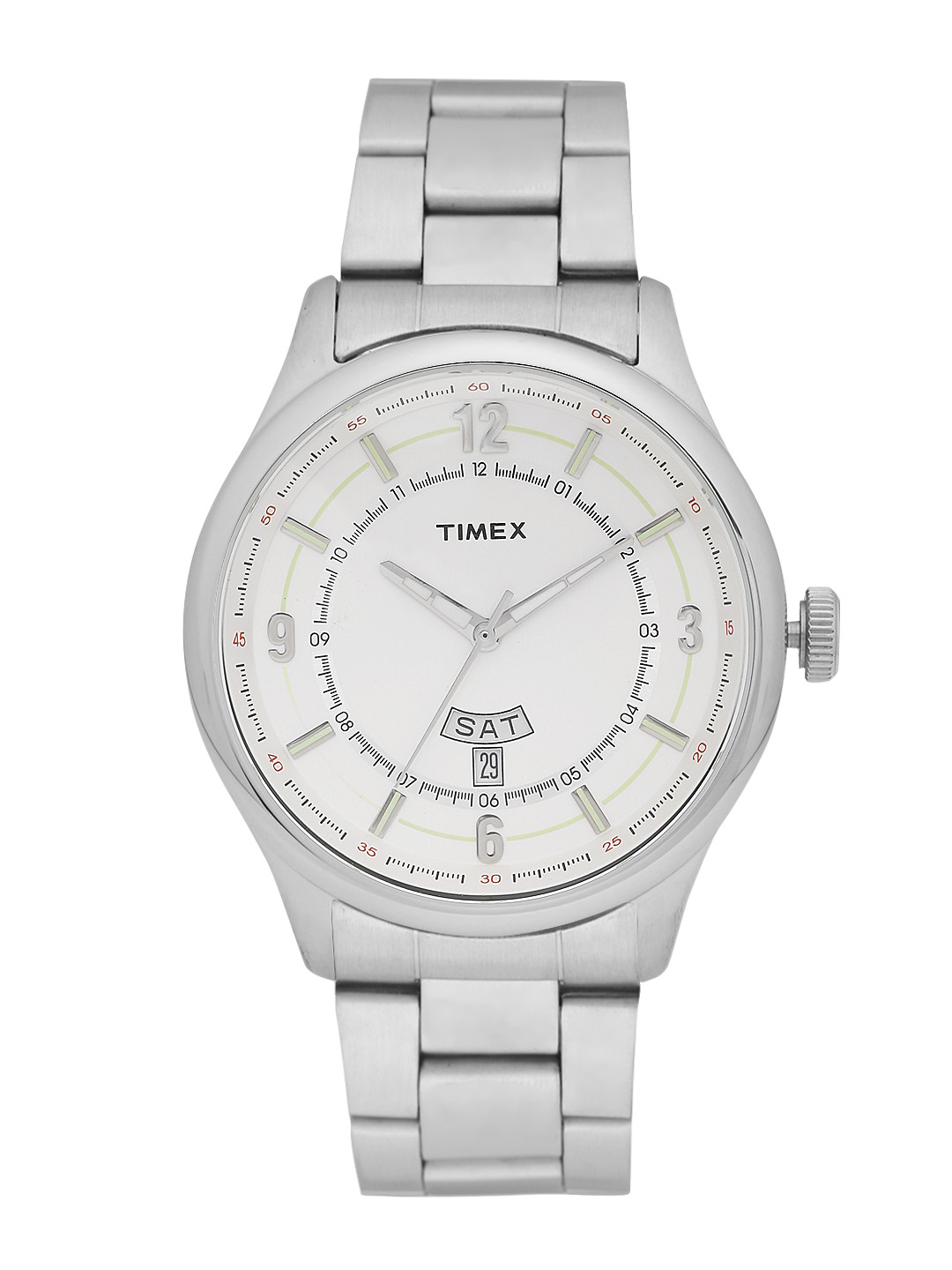 Buy Timex Men Off White Analogue Watch TWEG14504 Watches for Men 2009375 Myntra
