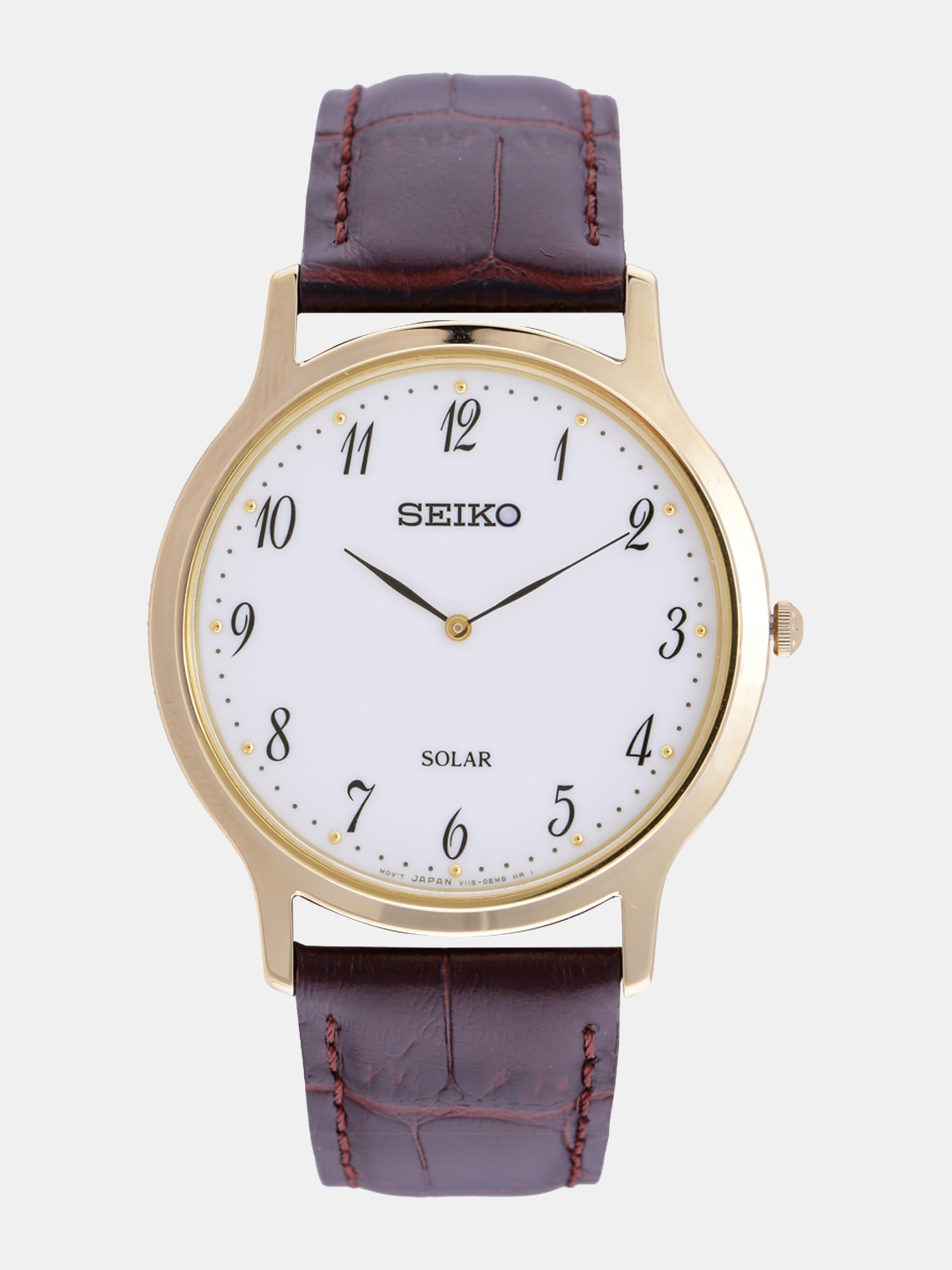 Buy SEIKO Men White Solar Analogue Watch SUP860P1 - Watches for Men ...