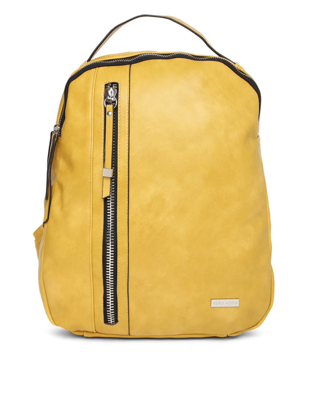 Buy Vero Moda Women Yellow Solid Backpack Backpacks for Women 2010795