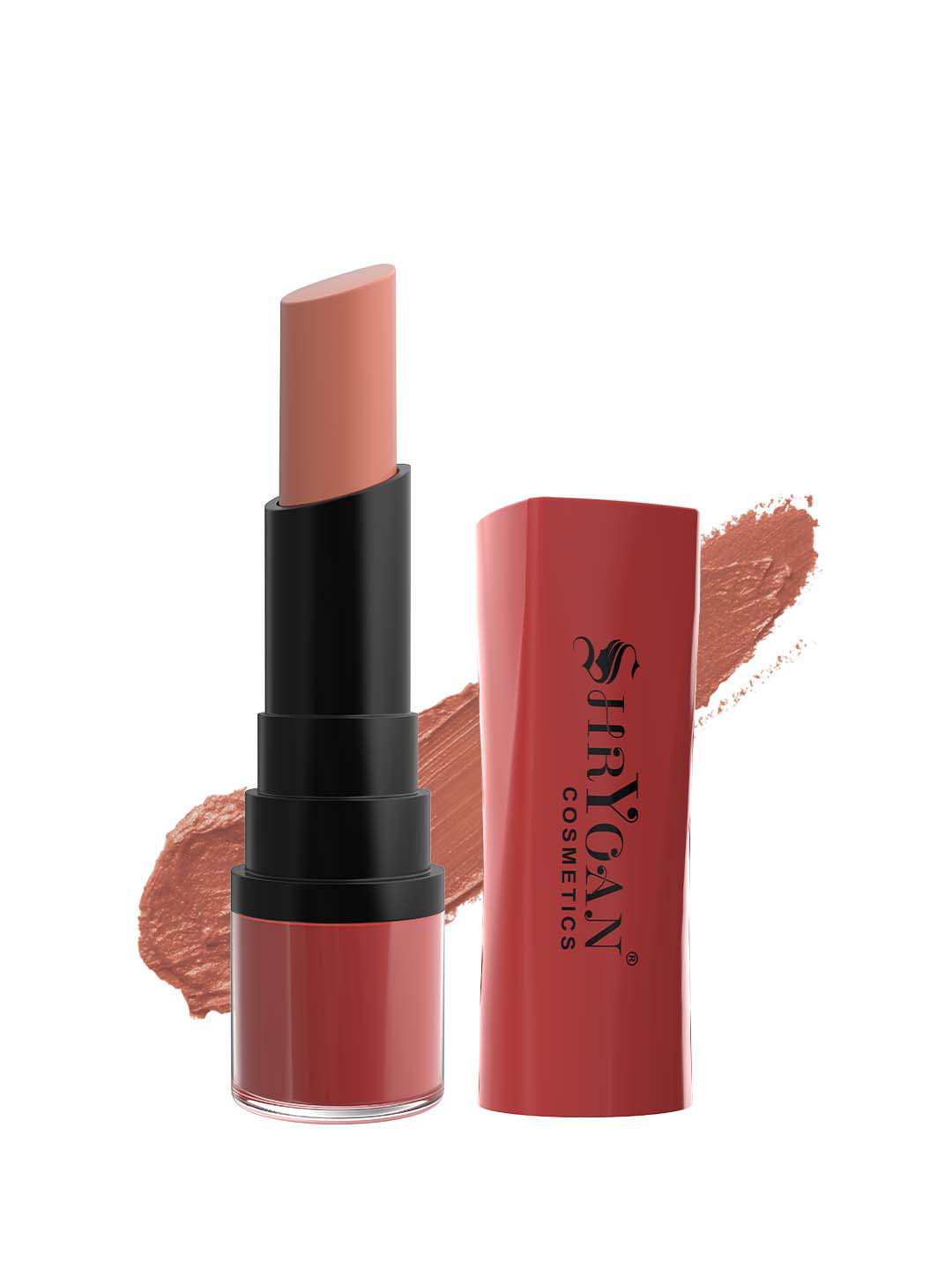 Buy SHRYOAN Long Lasting Lightweight Matte Lipstick 4.2 G Caramel Nude