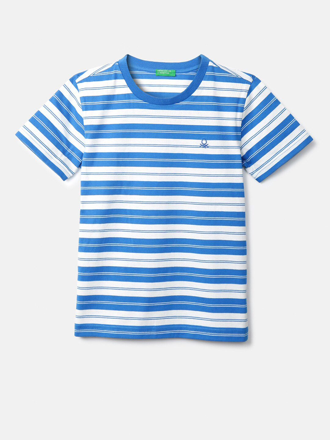 Choupette Blue & White Striped T-Shirt