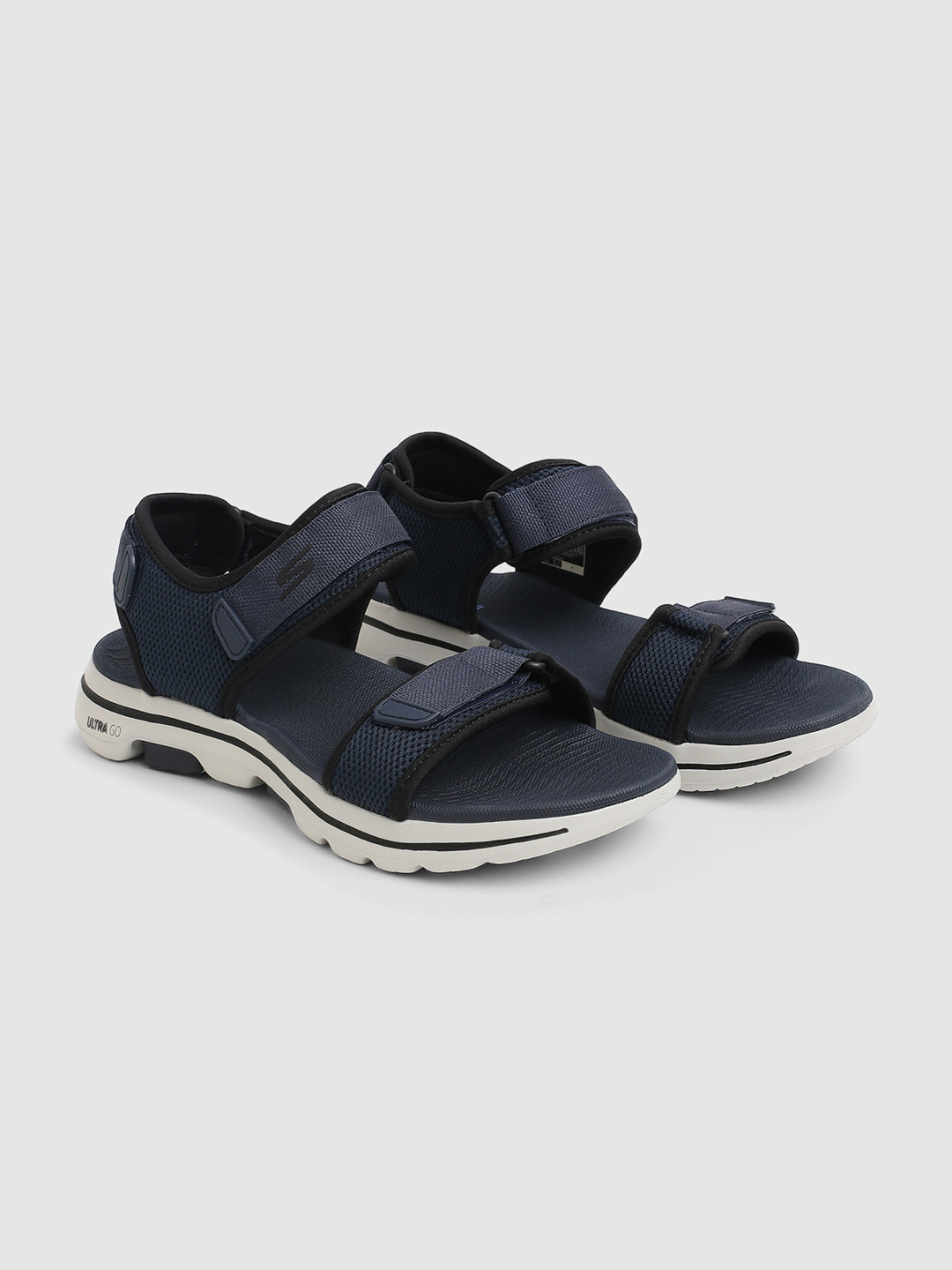 mens black skechers sandals