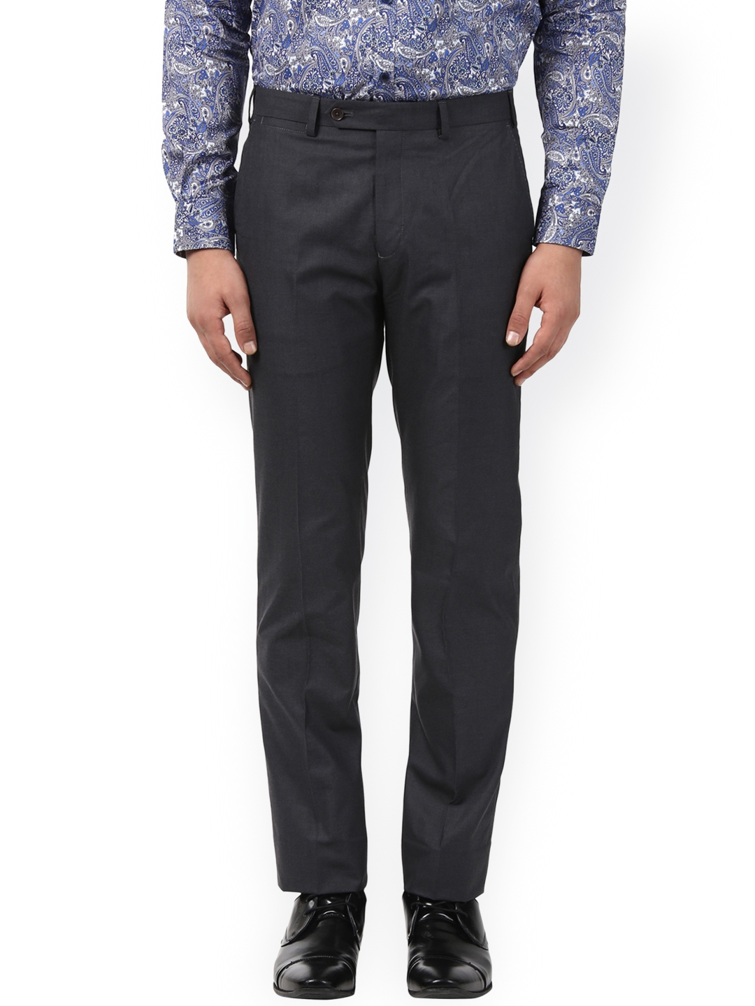 raymond pleated trousers