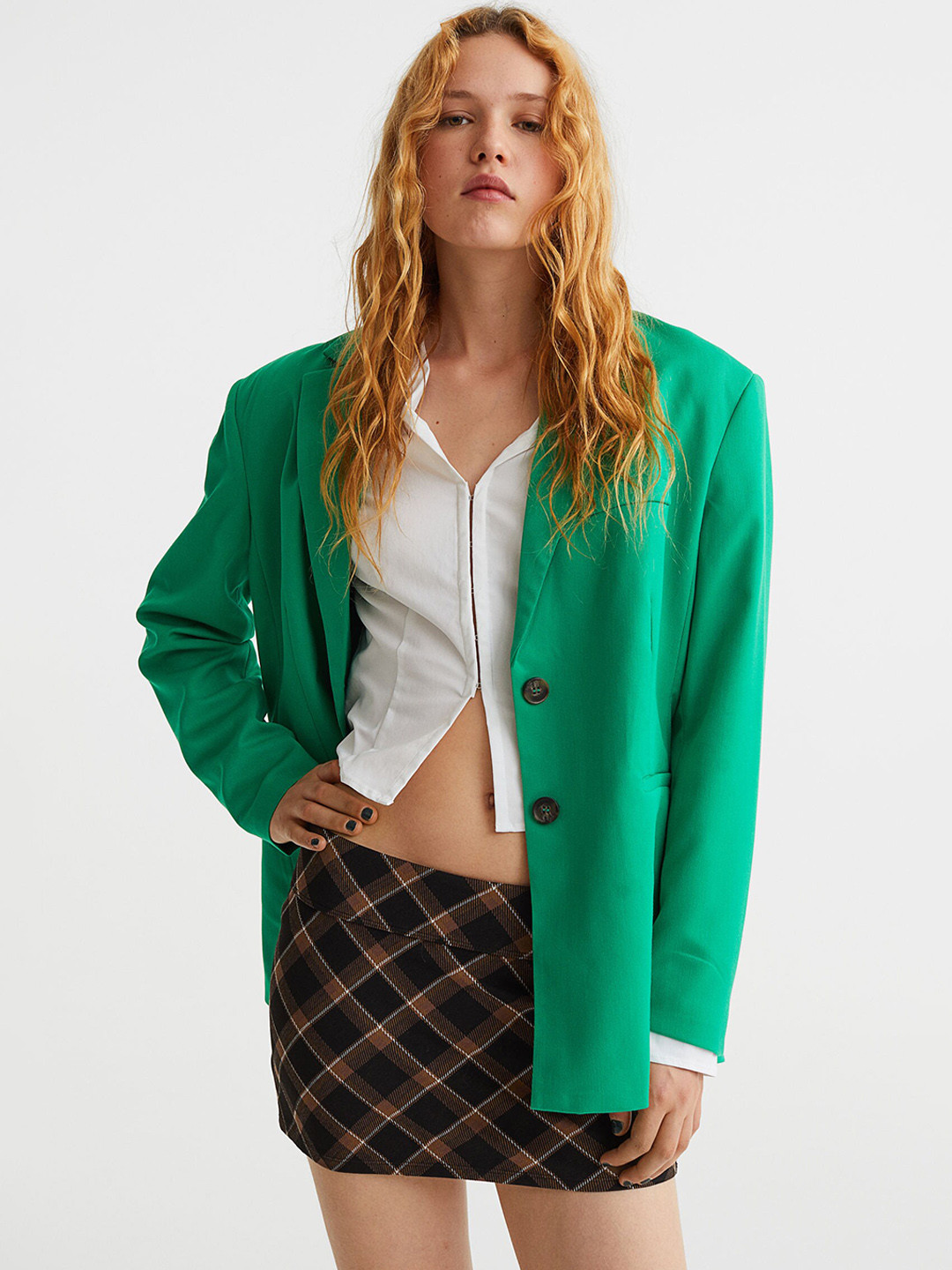 Buy H&M Women Black & Brown Mini Skirt Skirts for Women 20141246 Myntra