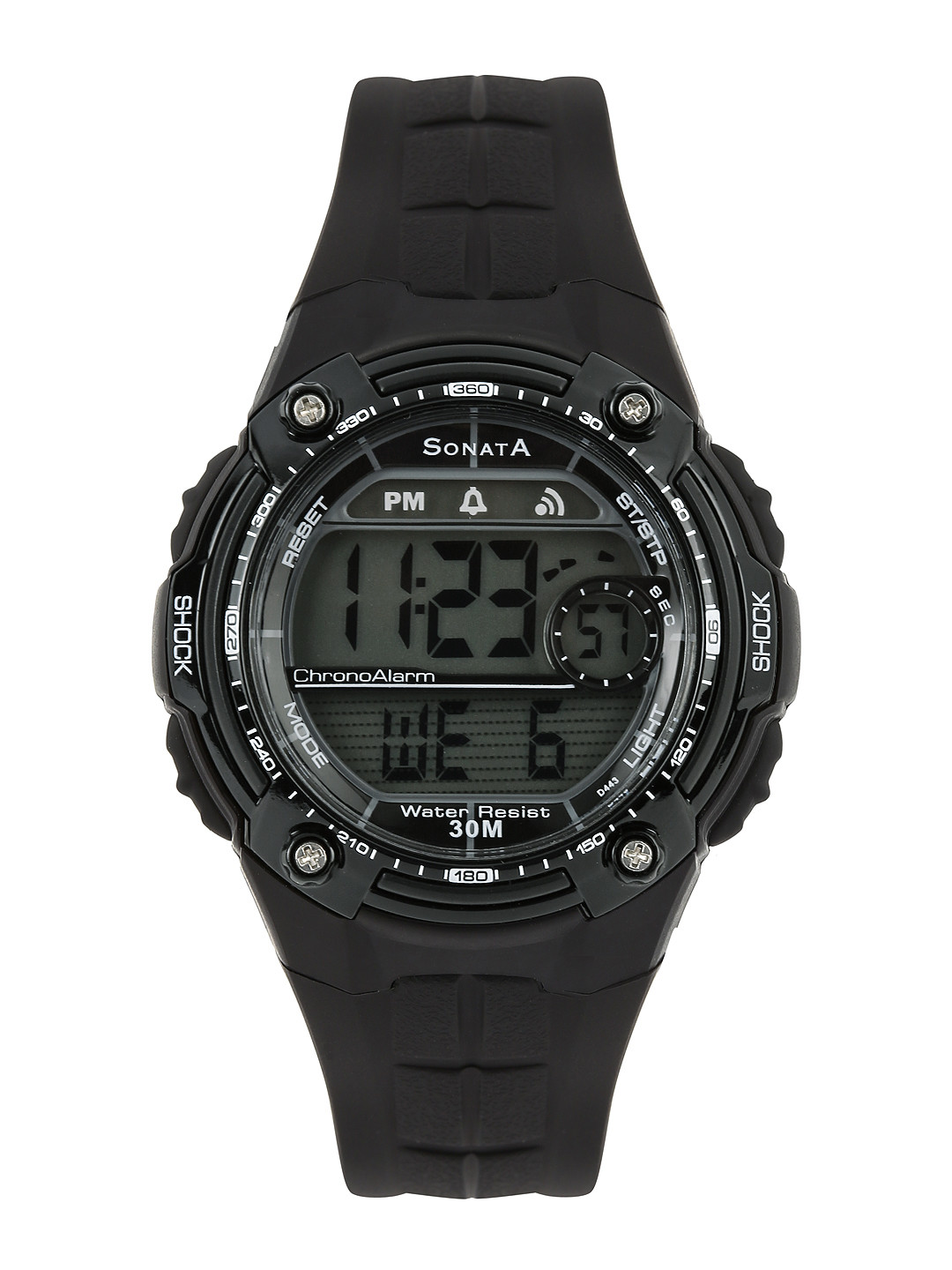 Buy Sonata SF Blue Men Black Digital Watch NL7949PP04 Watches for Men