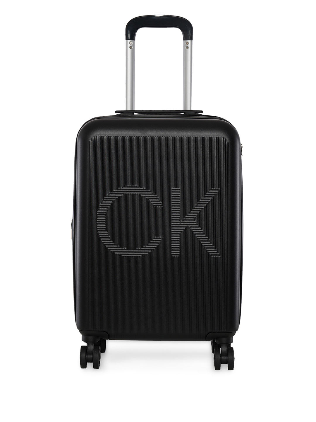 Buy Calvin Klein VISION Range Black Color Hard Case Abs Cabin Size