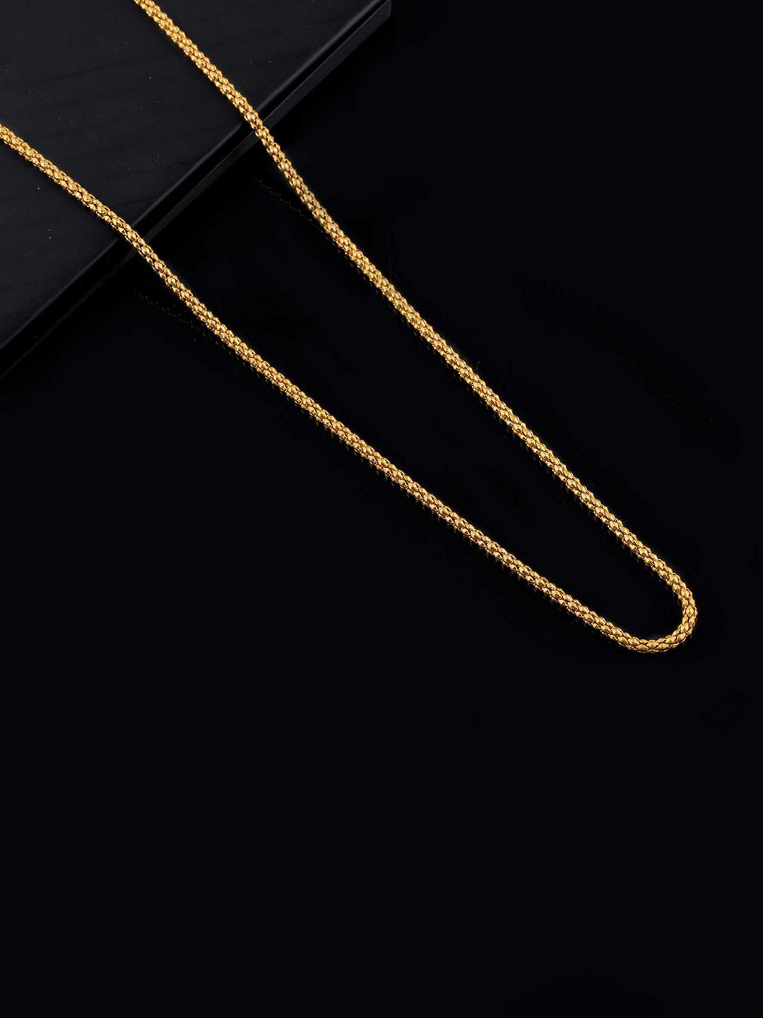 Buy LAFORWORD Gold Toned Brass Gold Plated Chain Necklace And Chains