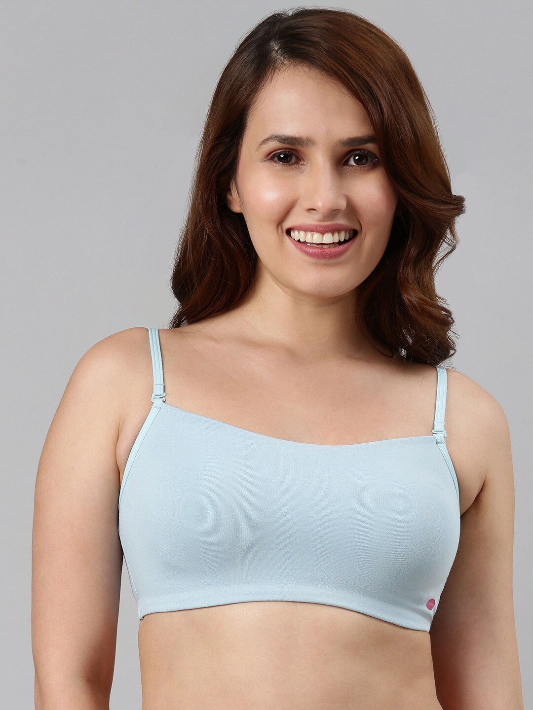 Buy Enamor Basic Non Padded Wirefree Full Coverage Cotton Cami Bra A022 Bra For Women 20170938 