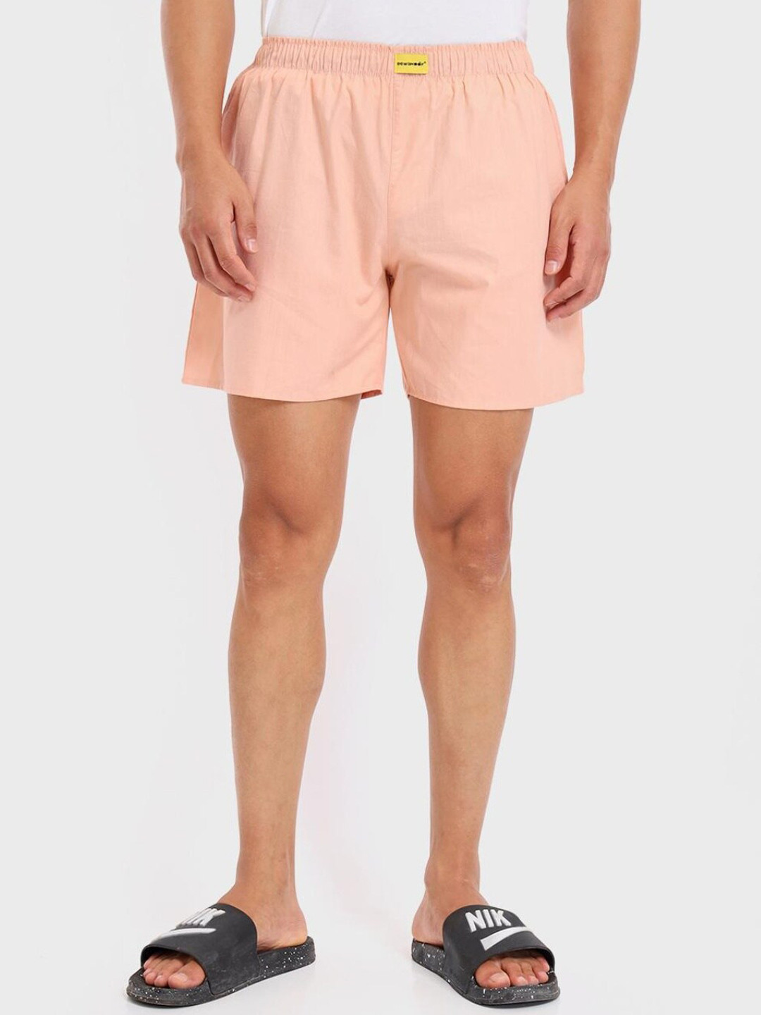 Buy Bewakoof Men Solid Pure Cotton Boxers Boxers for Men 20172748