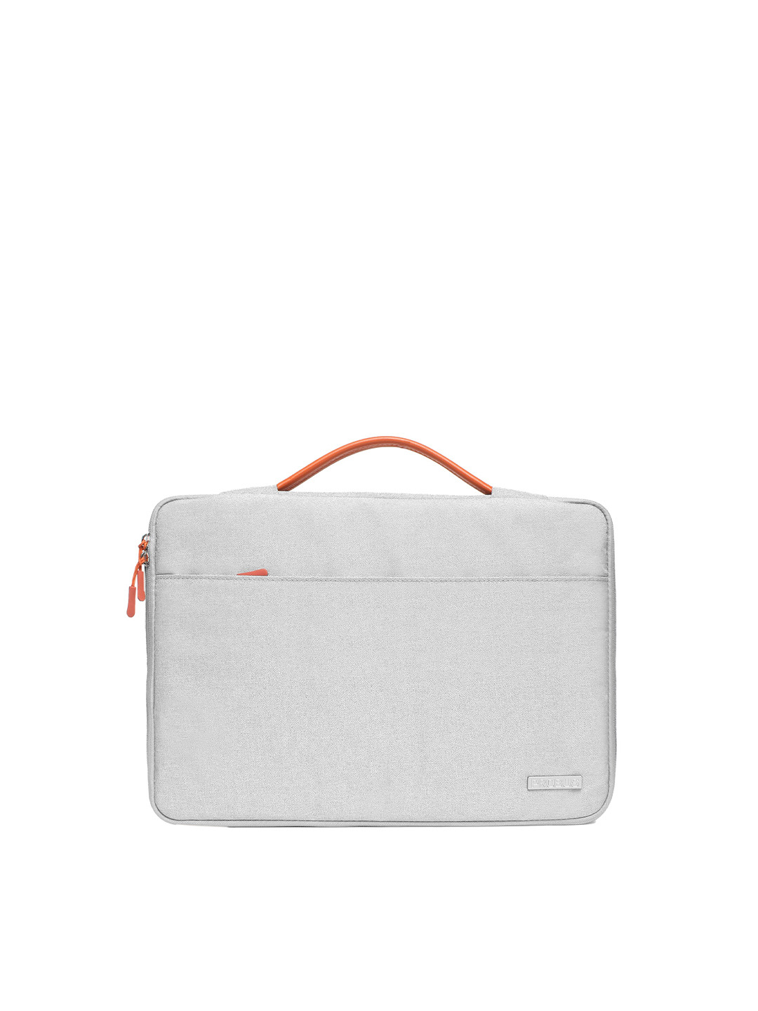 Buy PROBUS Unisex Silver Toned & Orange Laptop Bag Laptop Bag for