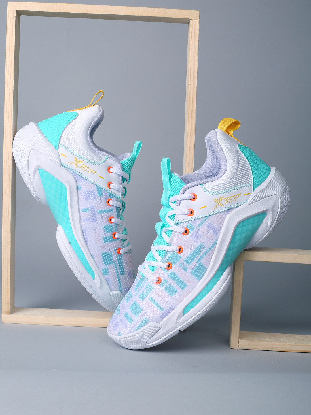 Buy Xtep Men Textile Basketball Shoes Sports Shoes for Men 20175538