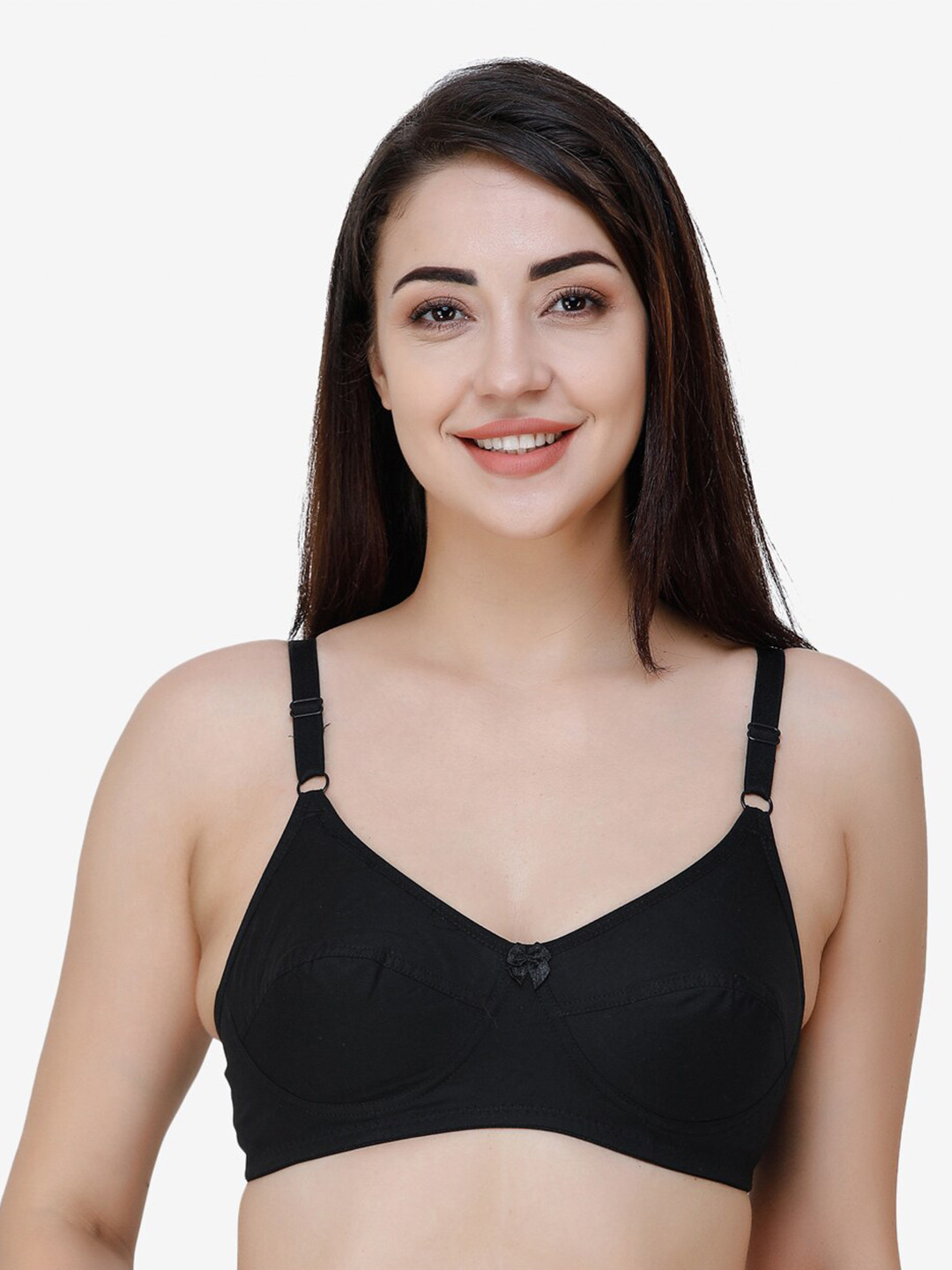 Buy College Girl Non Padded Everyday Bra CG Everyday Black Bra for