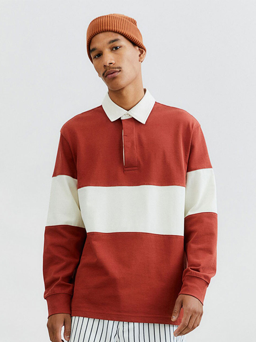 Buy H&M Men Relaxed Fit Rugby Shirt Sweatshirts for Men 20179246 Myntra