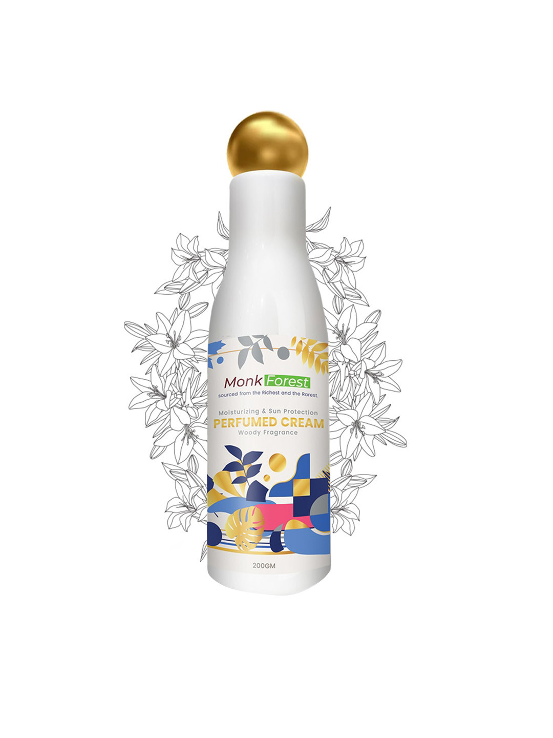 Buy Monk Forest Perfumed Cream Moisturizing Sun Protection Body Lotion