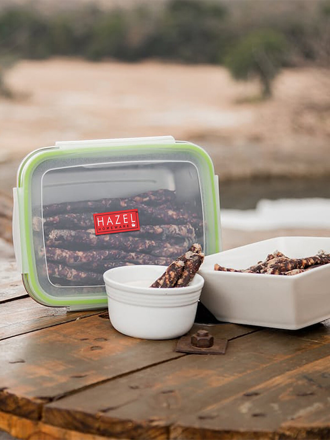 Buy HAZEL Solid Dishwasher Safe Stainless Steel Lunch Box 350 Ml