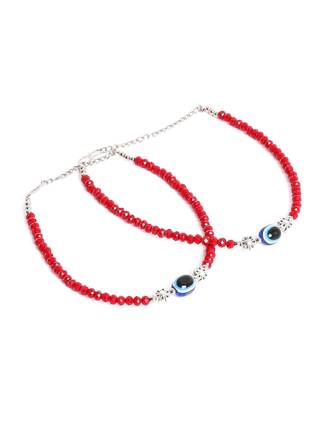 Buy EL REGALO Beaded Evil Eye Anklet Anklet for Women 20186028 Myntra
