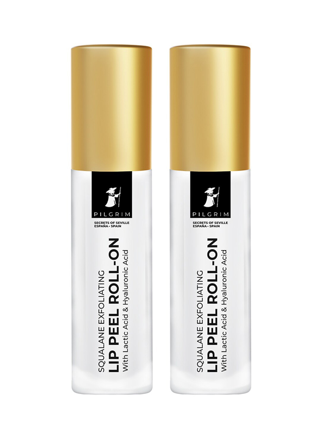 Buy Pilgrim Set Of 2 Squalane Exfoliating Lip Peel Roll On For Lighten
