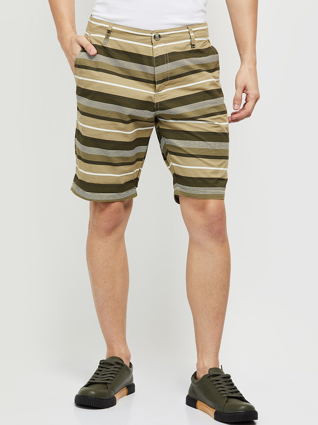 Buy Max Men Striped Shorts Shorts for Men 20194044 Myntra
