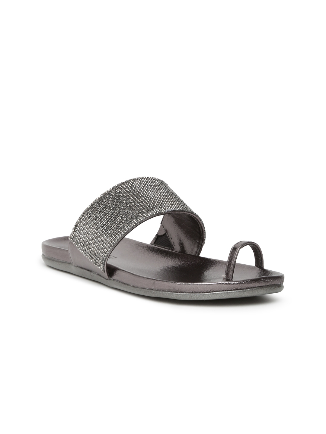 kenneth cole silver flats