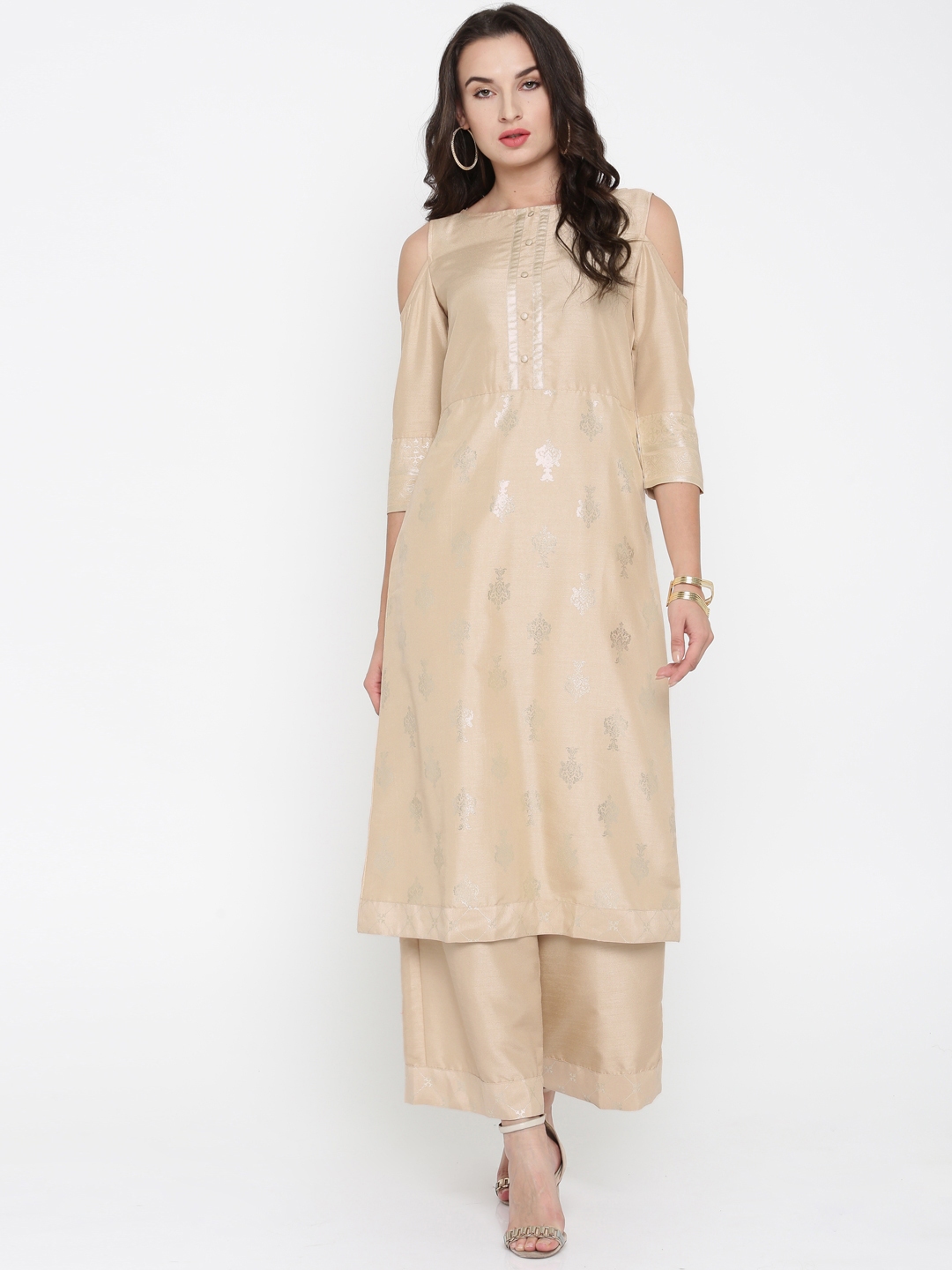 myntra anouk kurta set