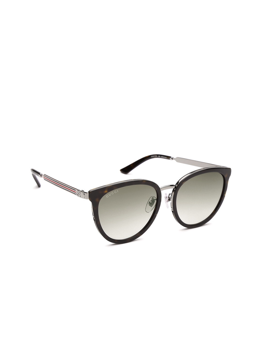 gucci oval web gg sunglasses
